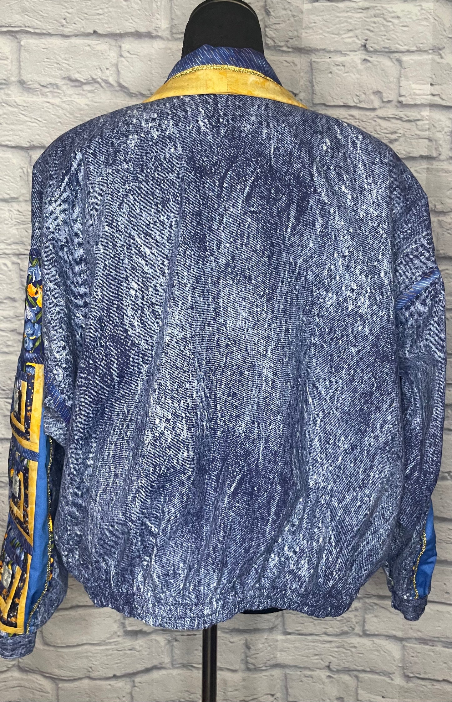 Denim Embroidered Jacket