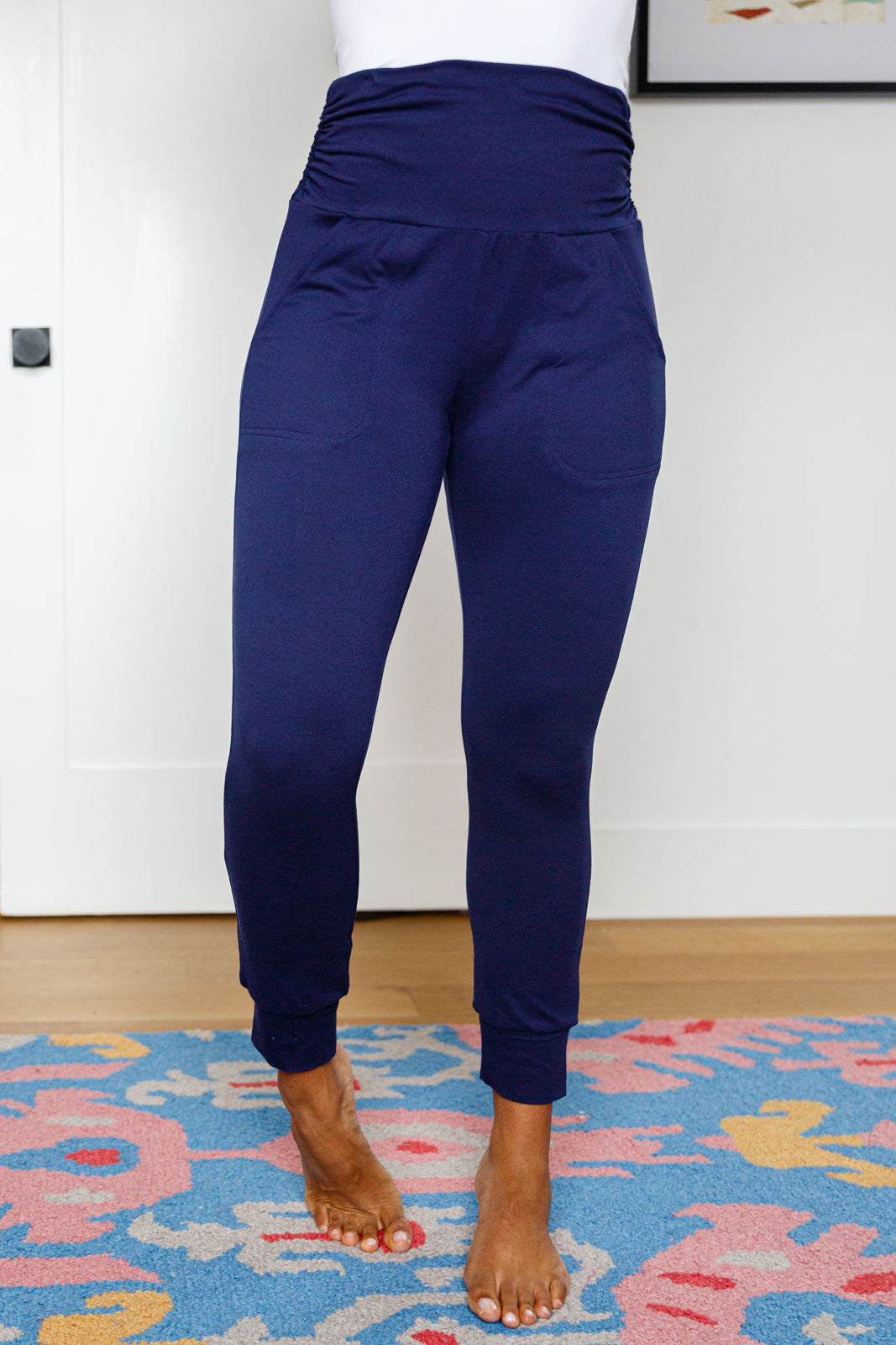 Haley Ruched Waist Legging in Four Colors