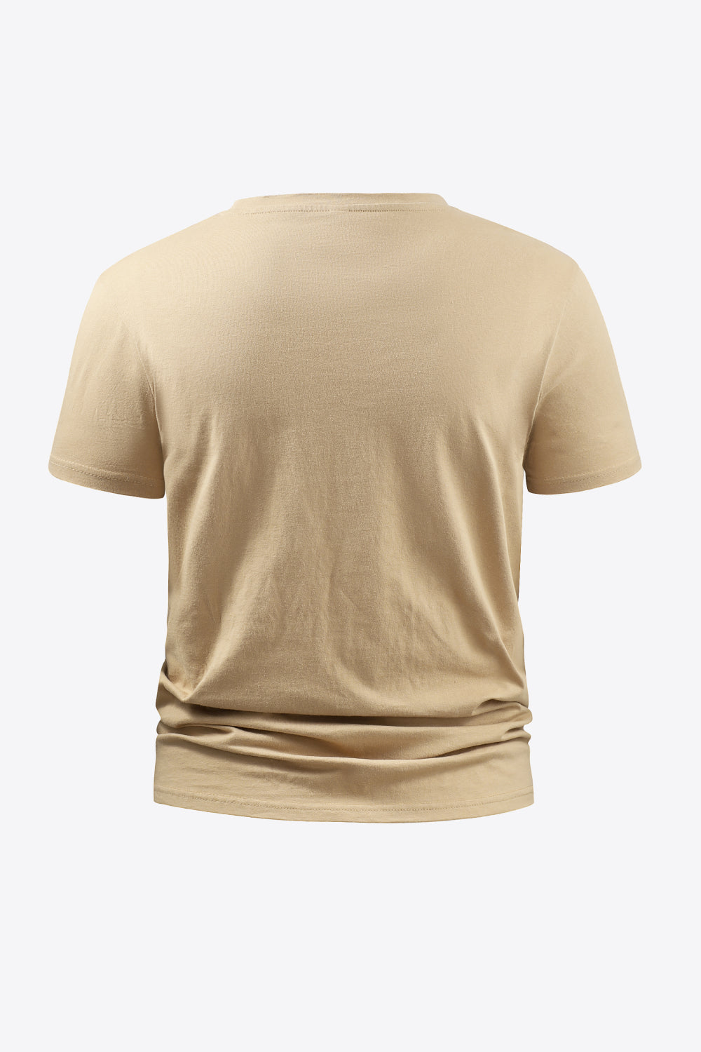 Full Size Slogan Graphic Round Neck Short Sleeve Cotton T-Shirt