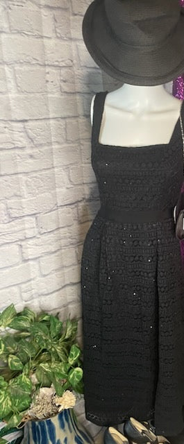 Francesca's Black Dress with Sequins