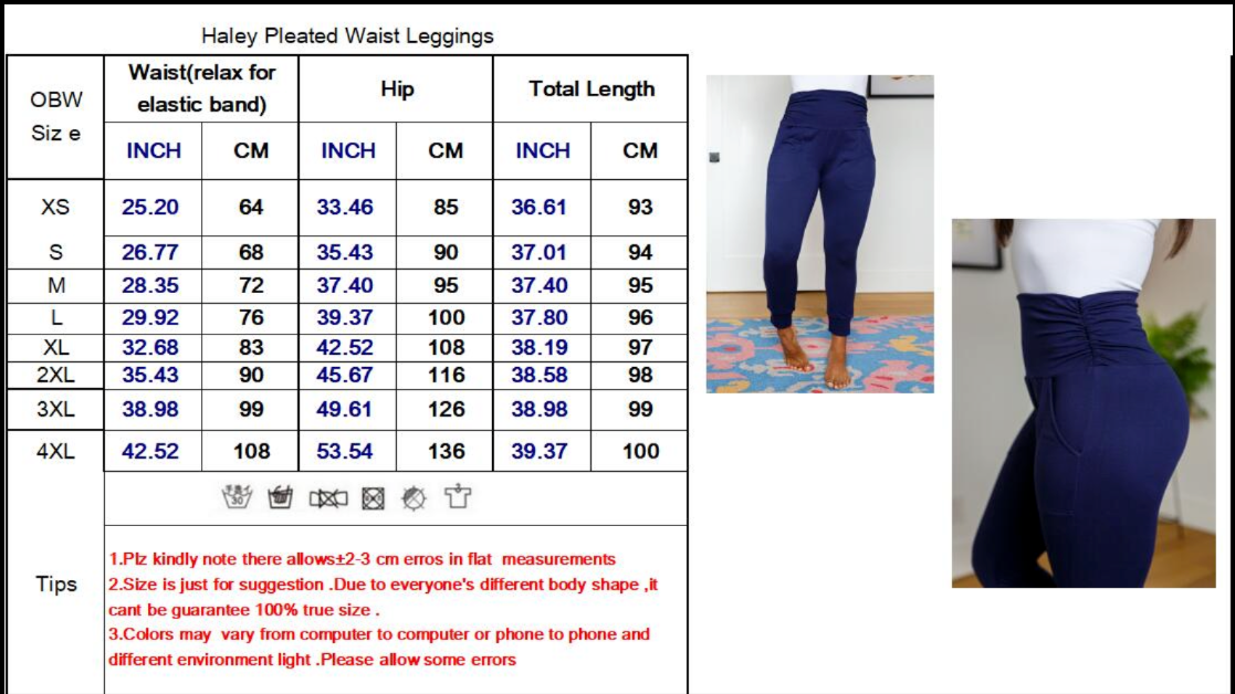 Haley Ruched Waist Legging in Four Colors