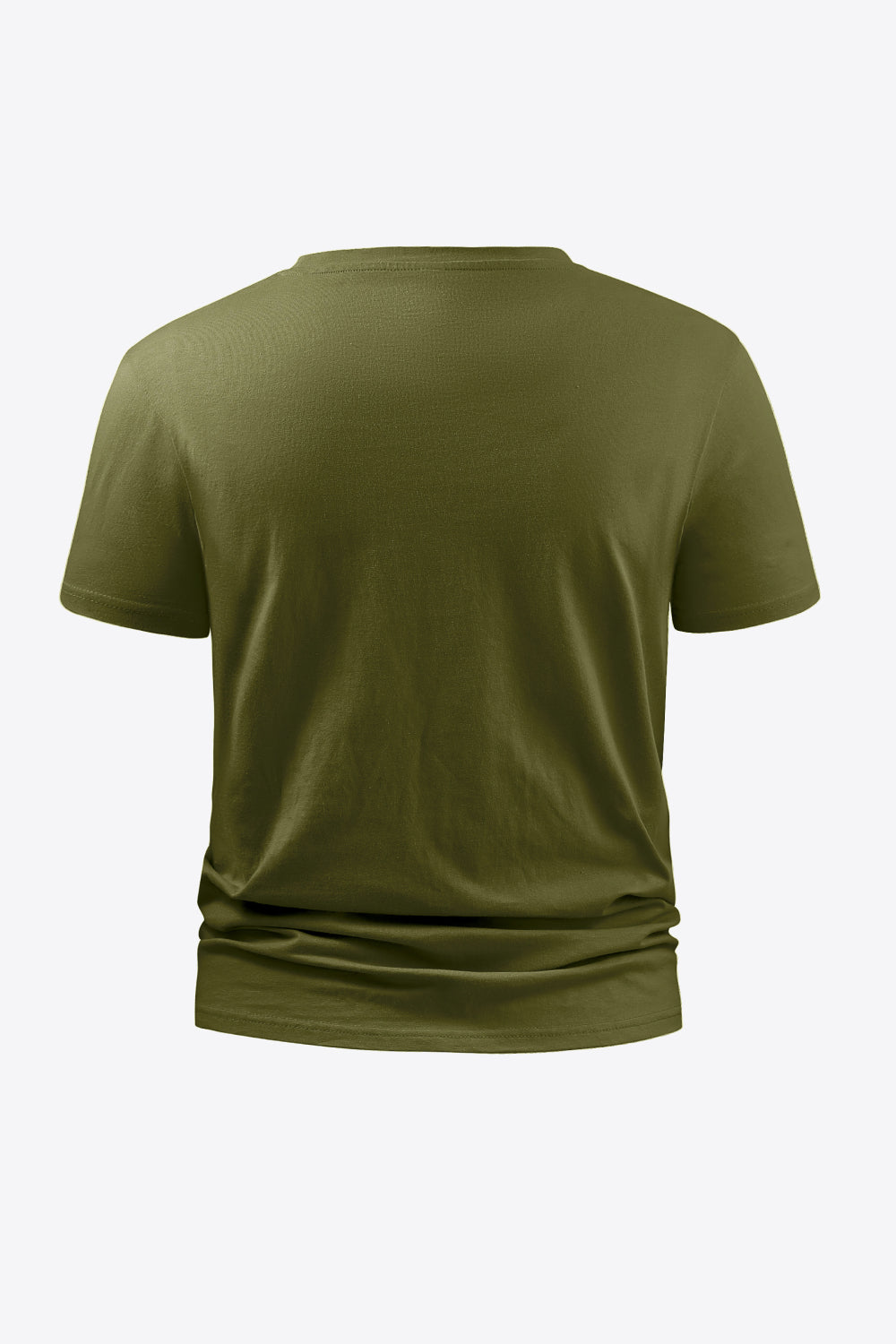 Full Size Slogan Graphic Round Neck Short Sleeve Cotton T-Shirt