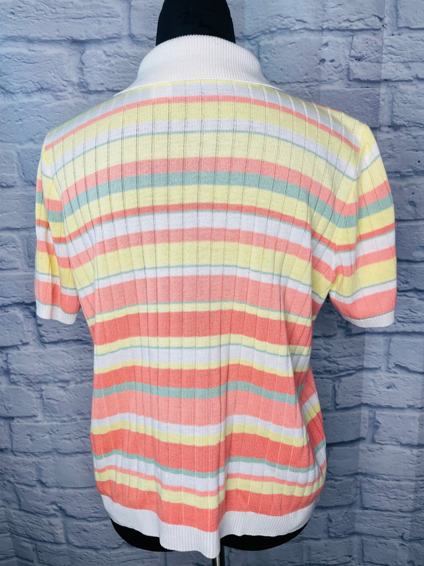 Alfred Dunner Stripe Shirt