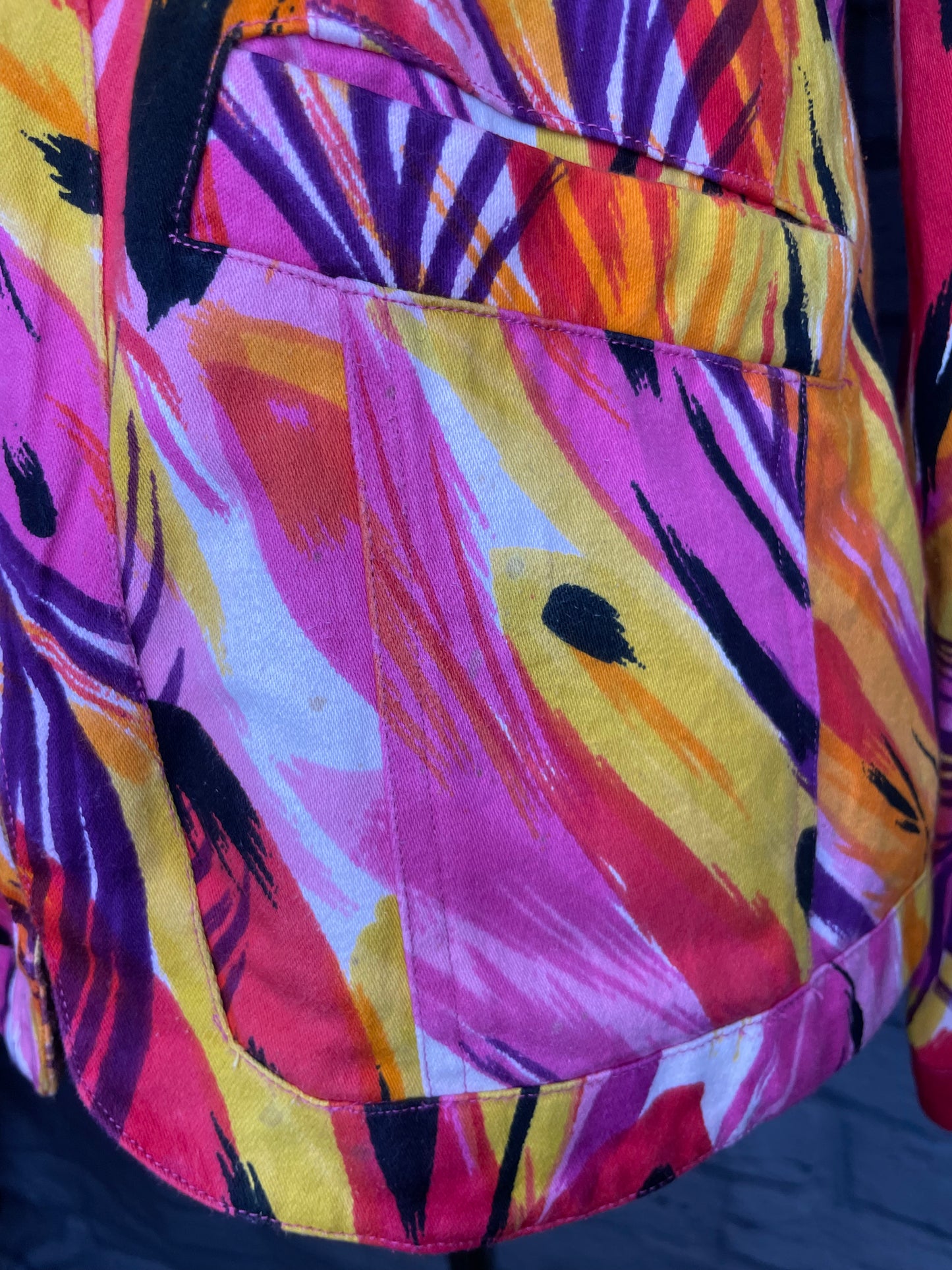 Vintage 1990s Multi-Colored Jacket/Blazer