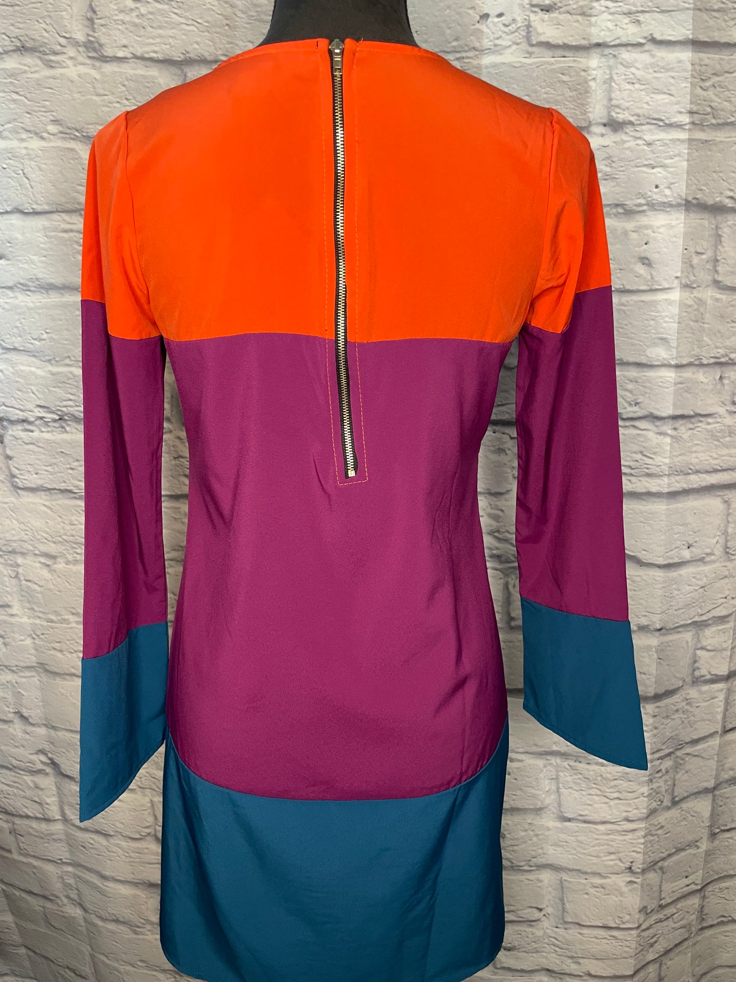 Innovation Vibrant Color Block Dress