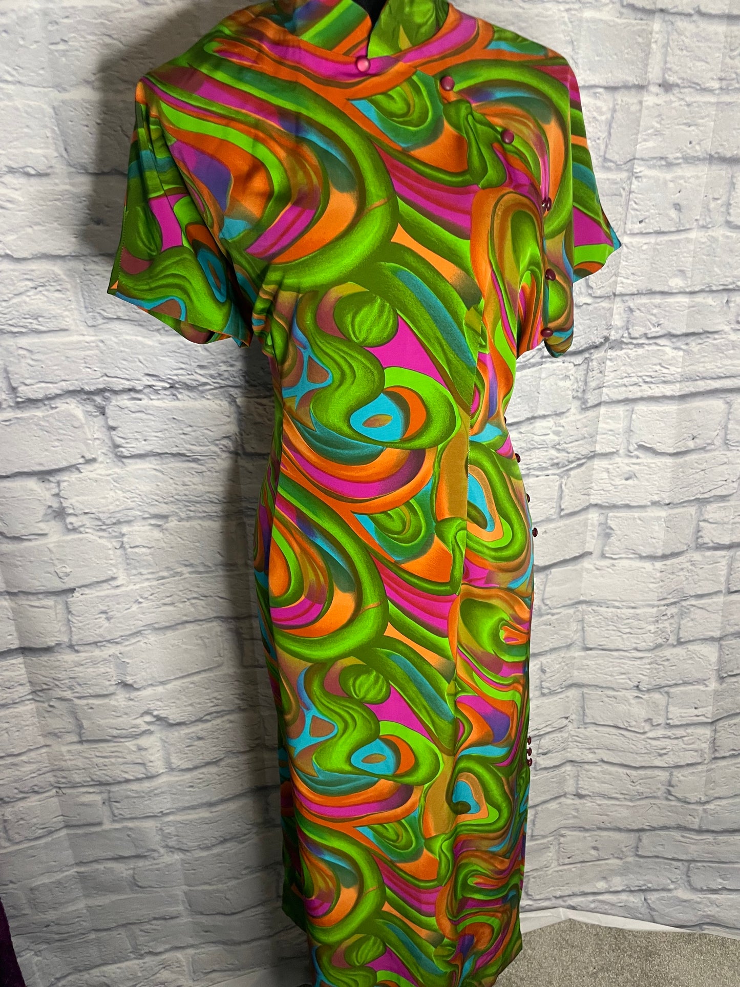 Vibrant Multi-Colored Dress