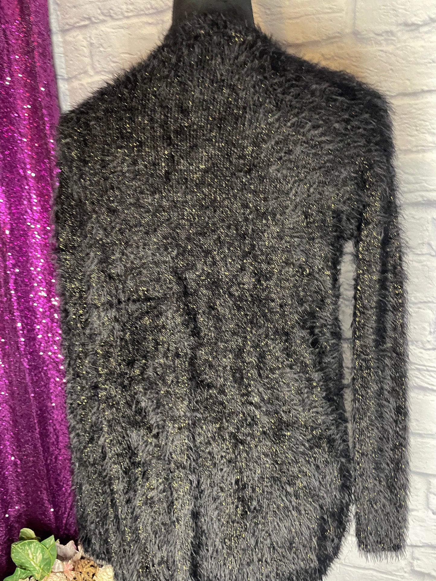 Black/Gold Cardigan