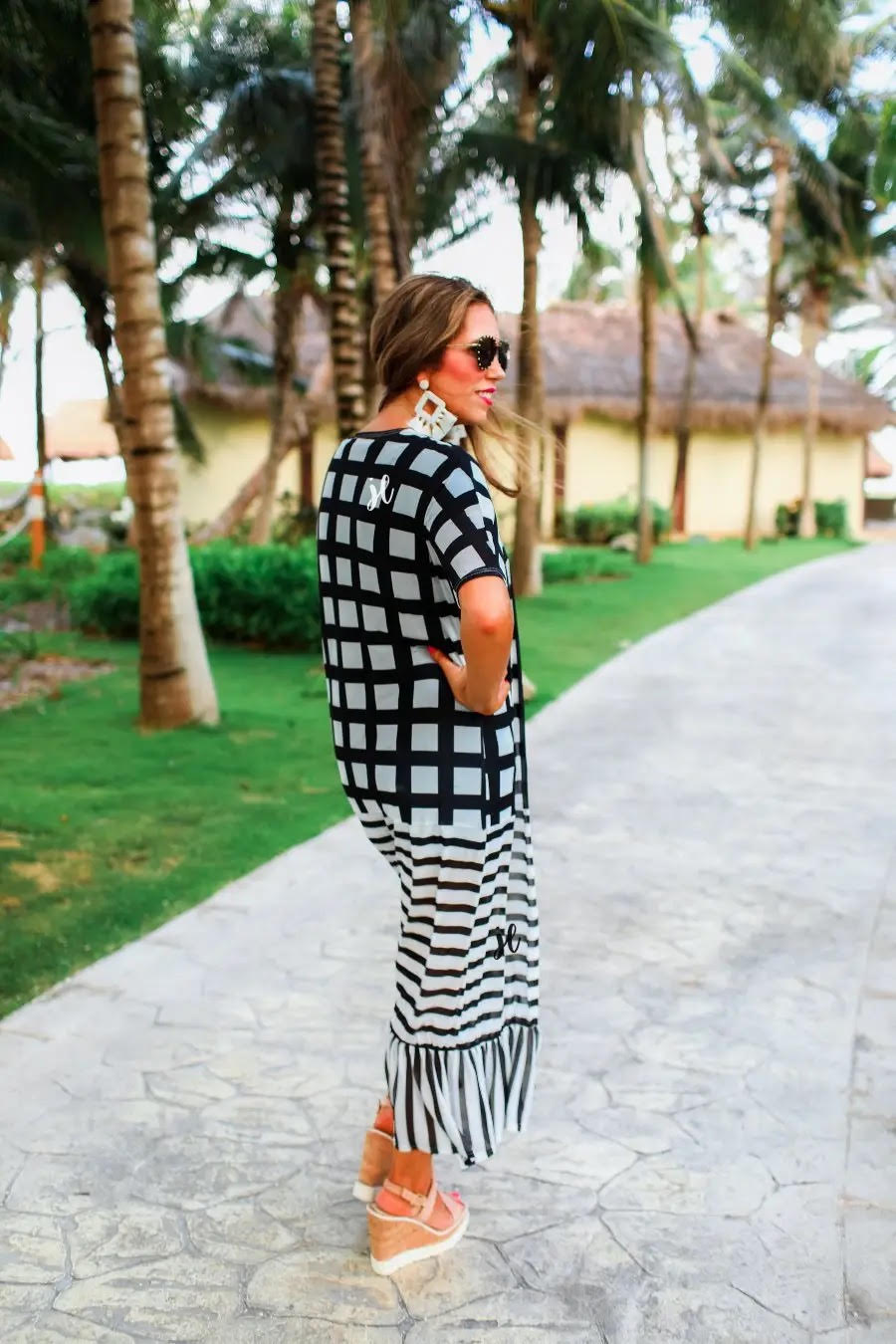 Long Ruffle Duster