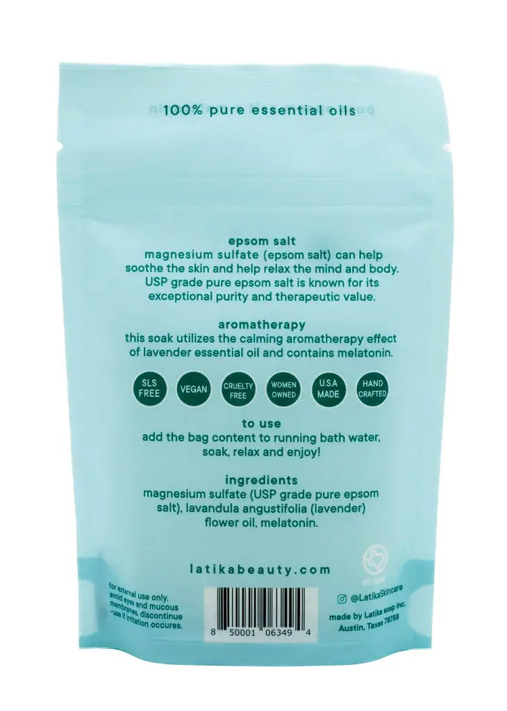 Epsom Bath Soaks in Assorted Scents