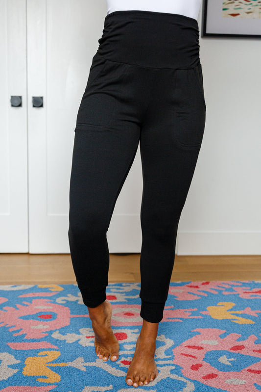 Haley Ruched Waist Legging in Four Colors