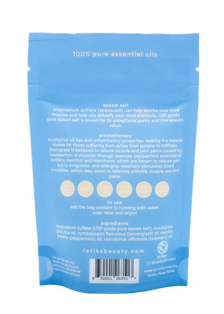 Epsom Bath Soaks in Assorted Scents