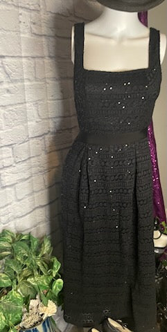 Francesca's Black Dress with Sequins
