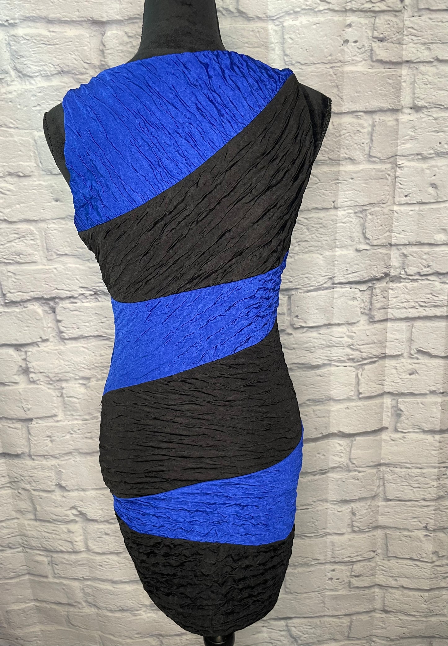 Royal Blue/Black Dress