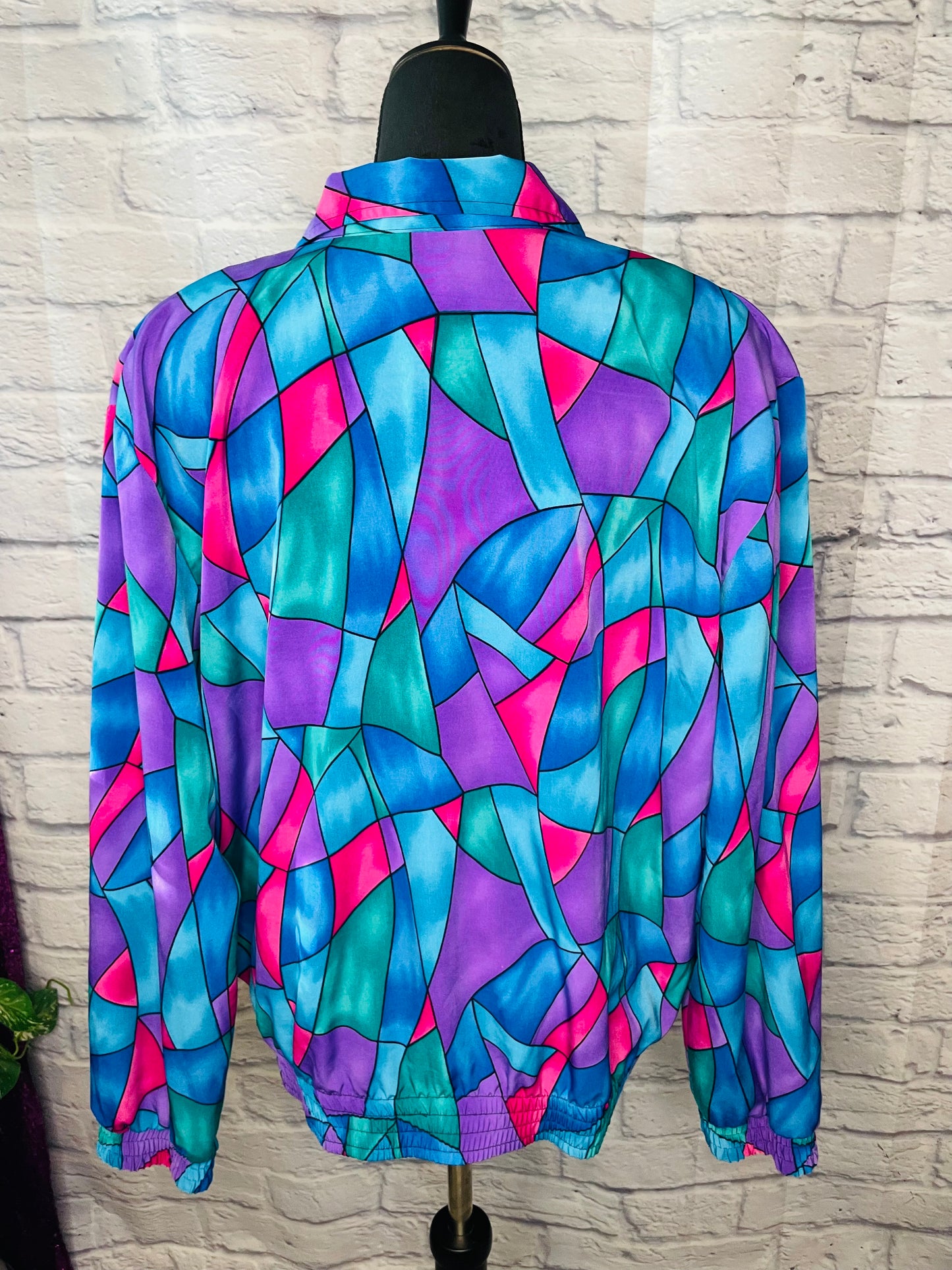 Vintage 1980s/1990s Teddi Multi-Patterned Jacket