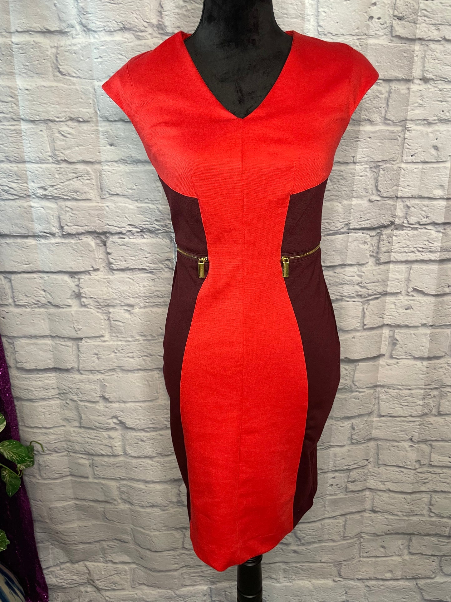 NY & Company Color Block Dress