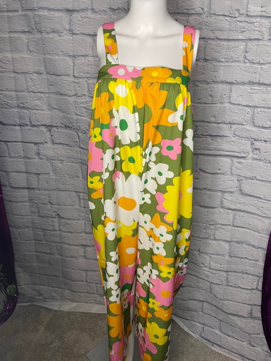 Spring Flower Jumpsuit