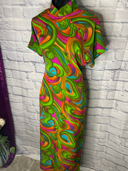 Vibrant Multi-Colored Dress