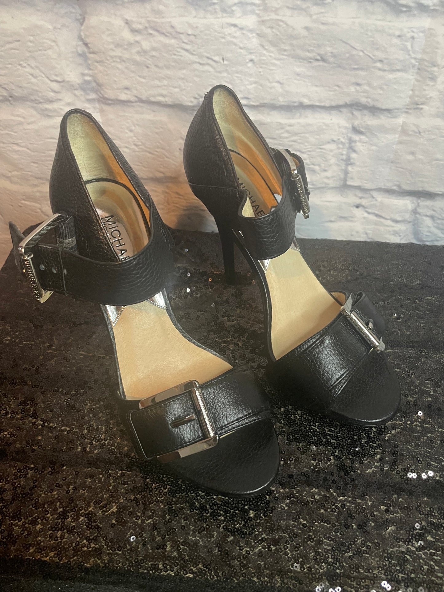 Michael Kors Black Platform Heels